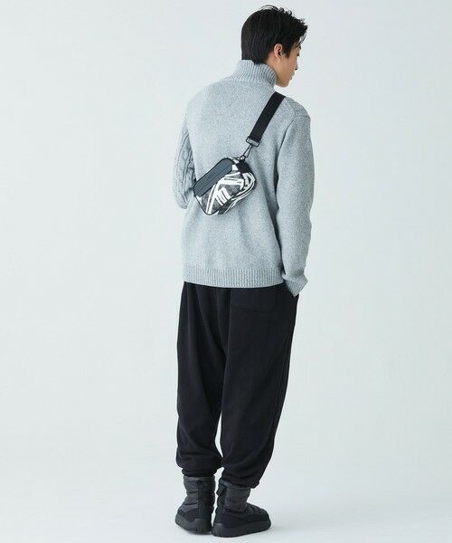 LACOSTE / ラコステ ショルダーバッグ | グレインレザー ザ ブレンド シーズナル スモールショルダーバッグ | 詳細6