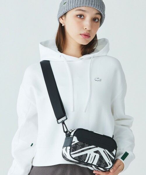 LACOSTE / ラコステ ショルダーバッグ | グレインレザー ザ ブレンド シーズナル スモールショルダーバッグ | 詳細9