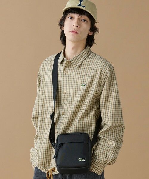 LACOSTE ラコステ カメラバッグ 黒 ブラック ショルダーバッグ 未使用品 楽天市場】メンズクラシック バーティカルカメラバッグ LACOSTE
