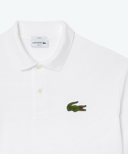 LACOSTE / ラコステ ポロシャツ | L.12.12ルーズフィット ドロップショルダー 鹿の子半袖ポロシャツ | 詳細3