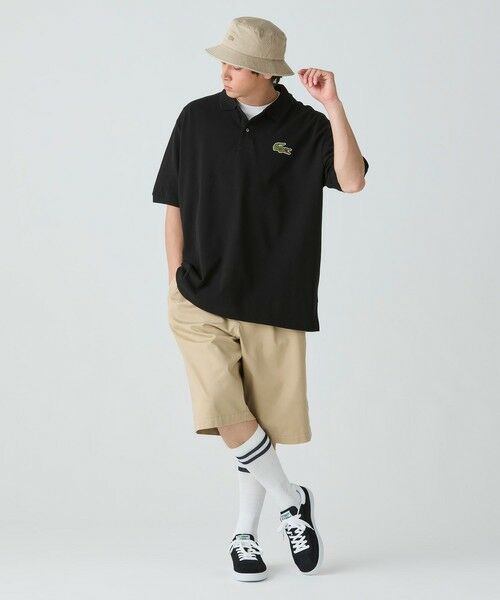LACOSTE / ラコステ ポロシャツ | L.12.12ルーズフィット ドロップショルダー 鹿の子半袖ポロシャツ | 詳細10