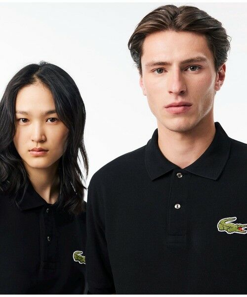 LACOSTE / ラコステ ポロシャツ | L.12.12ルーズフィット ドロップショルダー 鹿の子半袖ポロシャツ | 詳細8