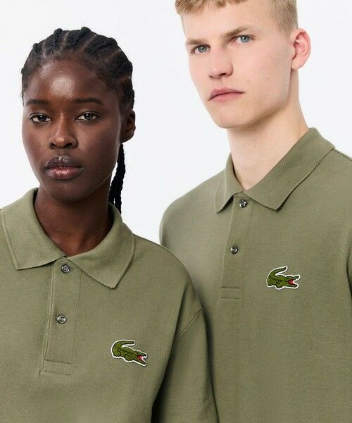 LACOSTE ラコステ ポロシャツ セール】 L.12.12ルーズフィット ドロップショルダー 鹿の子半袖
