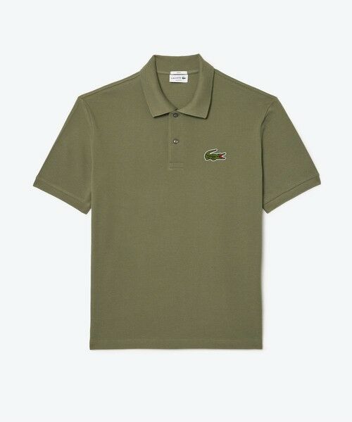 デッド 未使用 LACOSTE ラコステ 半袖ポロシャツ 濃グリーン 鹿の子4 デッド 未使用 LACOSTE ラコステ 半袖ポロシャツ 濃グリーン