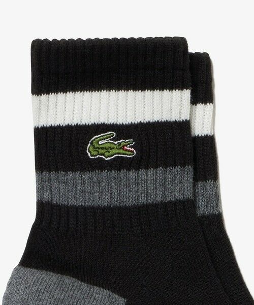 LACOSTE / ラコステ ソックス | バイカラーボーダーウィメンズアメリブソックス | 詳細1