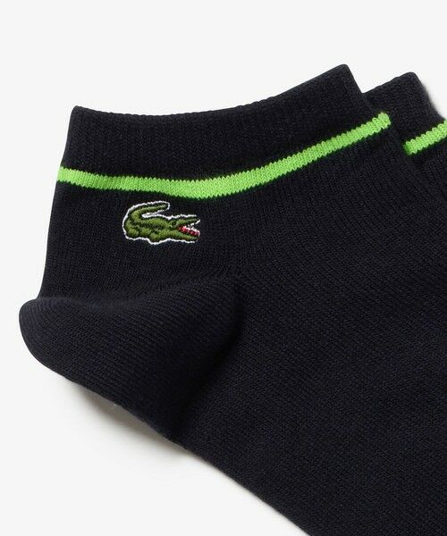 LACOSTE / ラコステ ソックス | 配色ラインくるぶし丈ソックス 25-27cm | 詳細4