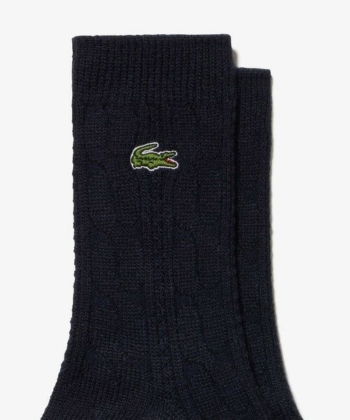 LACOSTE / ラコステ ソックス | エッセンシャルケーブルニットウィメンズソックス | 詳細3