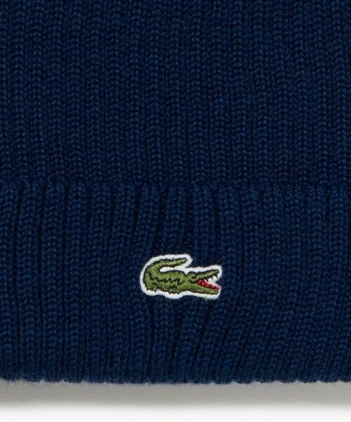 LACOSTE / ラコステ ニットキャップ | ウールリブニットキャップ | 詳細9