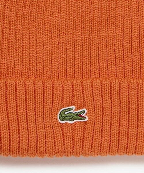 LACOSTE / ラコステ ニットキャップ | ウールリブニットキャップ | 詳細16