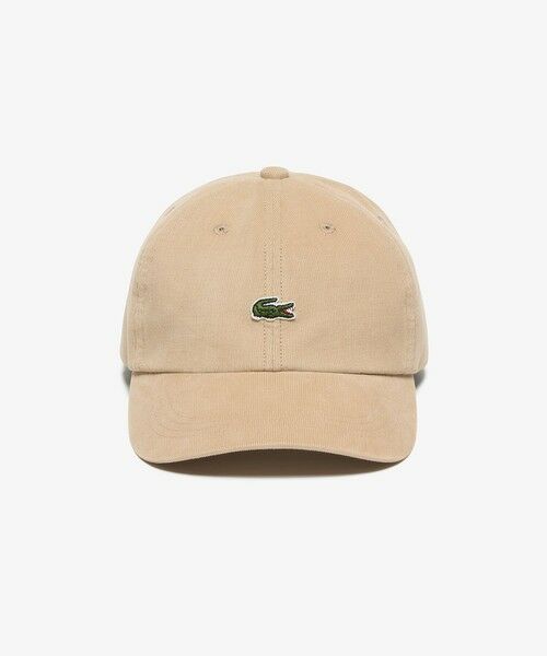 LACOSTE / ラコステ キャップ | ワンポイントワニロゴ・コーデュロイキャップ | 詳細5