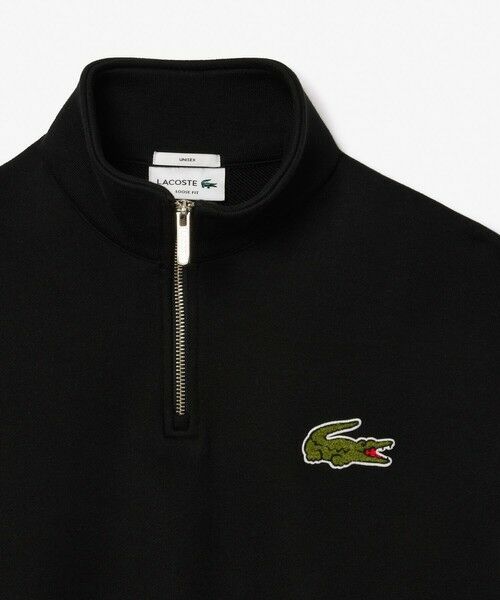 LACOSTE / ラコステ スウェット | ハーフジップスタンドカラースウェット / スタンドジップ | 詳細12