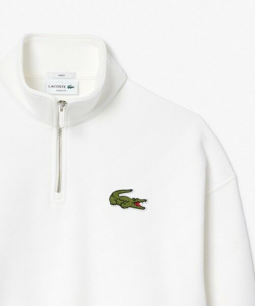 LACOSTE / ラコステ スウェット | ハーフジップスタンドカラースウェット / スタンドジップ | 詳細15