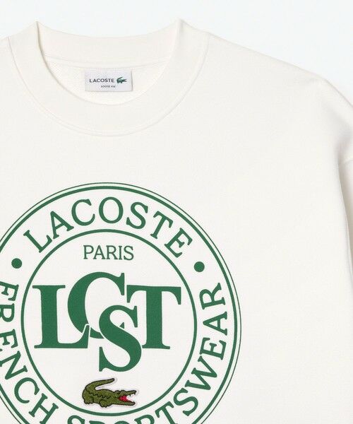 LACOSTE / ラコステ スウェット | オーバーサイズ LCSTサークルグラフィッククルーネックスウェット | 詳細2