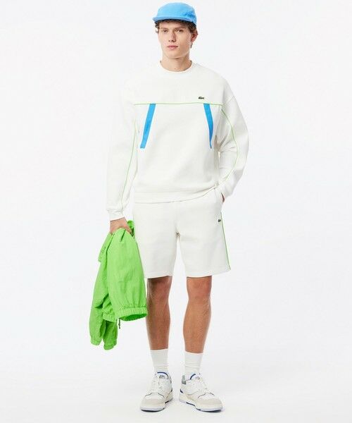 LACOSTE / ラコステ スウェット | 切り替えダブルフェイススウェットクルーネック | 詳細5