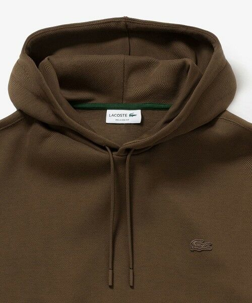 LACOSTE / ラコステ パーカー | 鹿の子ニットワントーンフーディー / 鹿の子ニットプルオーバーパーカー | 詳細29