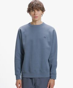 LACOSTE / ラコステ スウェット | ワントーンクルーネック 鹿の子ニット / 鹿の子スウェット