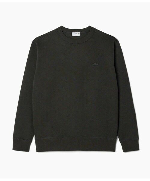 LACOSTE / ラコステ スウェット | ワントーンクルーネック 鹿の子ニット / 鹿の子スウェット | 詳細8