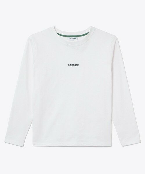 LACOSTE / ラコステ Tシャツ | ワンポイントロゴ刺繍長袖Tシャツ | 詳細12