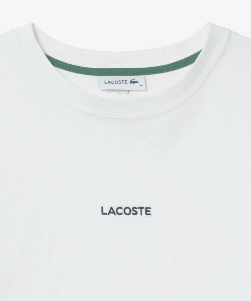 LACOSTE / ラコステ Tシャツ | ワンポイントロゴ刺繍長袖Tシャツ | 詳細14