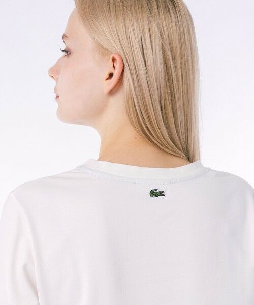 LACOSTE / ラコステ Tシャツ | ワンポイントロゴ刺繍長袖Tシャツ | 詳細5