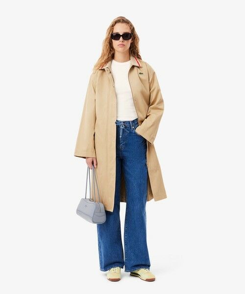 LACOSTE / ラコステ Tシャツ | ワンポイントリブニットスリムセーター | 詳細20