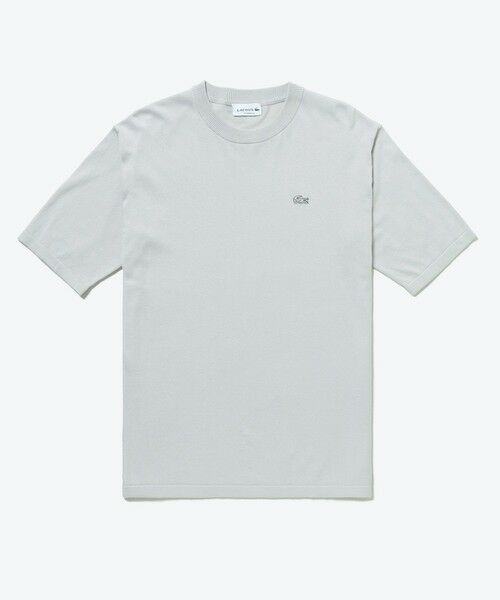 LACOSTE / ラコステ Tシャツ | ハイストレッチコットンニット半袖Tシャツ | 詳細1