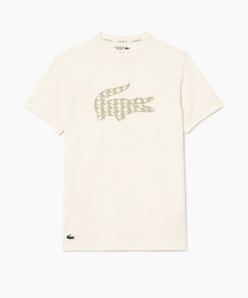 LACOSTE / ラコステ Tシャツ | UPF30 UVカット モノグラムワニロゴ ウルトラドライ鹿の子半袖Tシャツ | 詳細9