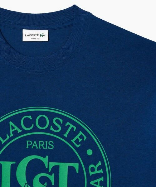 LACOSTE / ラコステ Tシャツ | オーバーサイズ サークルグラフィック半袖Tシャツ | 詳細10