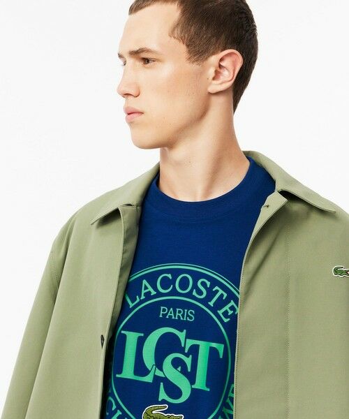 LACOSTE / ラコステ Tシャツ | オーバーサイズ サークルグラフィック半袖Tシャツ | 詳細7