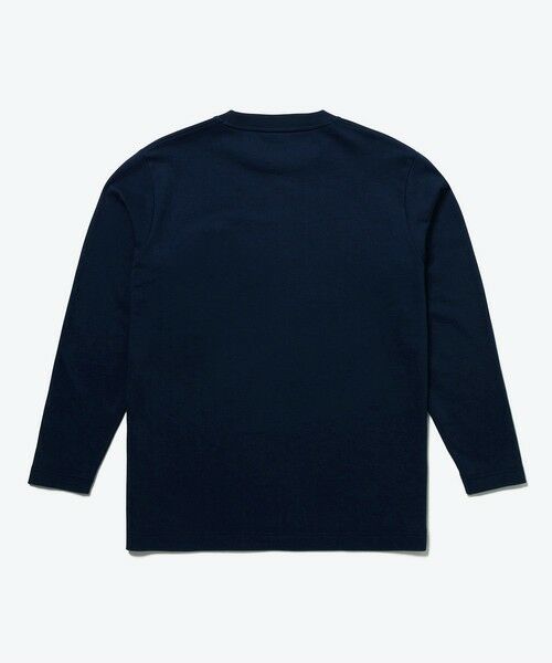 LACOSTE / ラコステ Tシャツ | オーバーサイズ スウェットライク 裏パイルワンポイント長袖Tシャツ | 詳細6