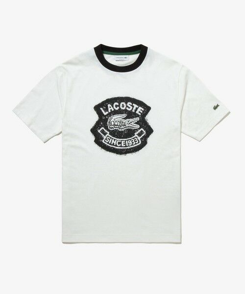 LACOSTE / ラコステ Tシャツ | ヴィンテージプリントリンガーTシャツ | 詳細9