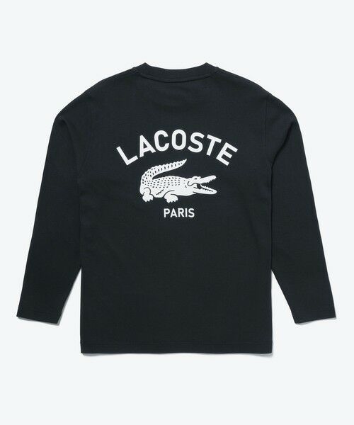 LACOSTE / ラコステ Tシャツ | オーバーサイズ PARISロゴ ヘビーウェイト 長袖Tシャツ / ロンT | 詳細6