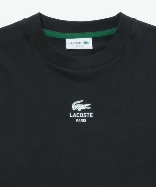 LACOSTE / ラコステ Tシャツ | オーバーサイズ PARISロゴ ヘビーウェイト 長袖Tシャツ / ロンT | 詳細7