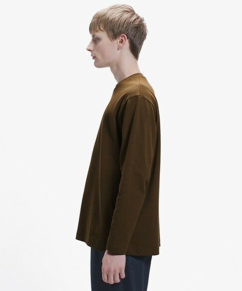 LACOSTE / ラコステ Tシャツ | オーバーサイズ PARISロゴ ヘビーウェイト 長袖Tシャツ / ロンT | 詳細25
