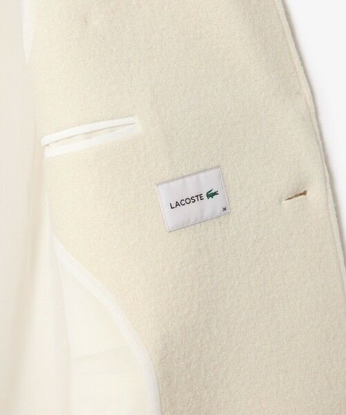 LACOSTE / ラコステ その他アウター | ダブルブレストウールコート | 詳細6