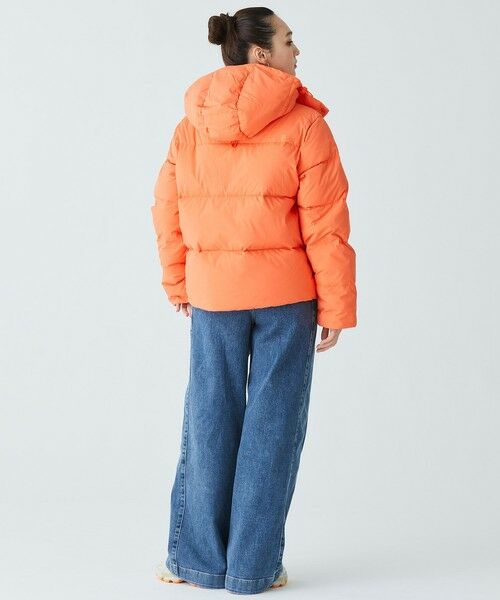 LACOSTE / ラコステ ダウンジャケット・ベスト | ウィメンズ ボリュームハイネック ナイロンショート ダックダウンジャケット / フード取り外し可 | 詳細14