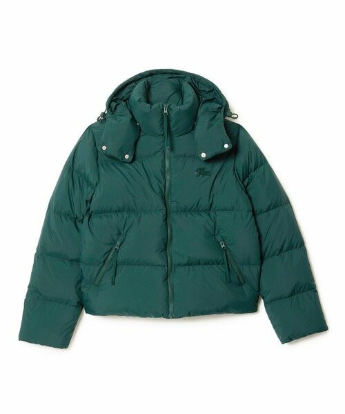 PYRENEX × LACOSTE 美品　　　　　　　ダウンジャケット Pyrenex PYRENEX ピレネックス ×LACOSTE ジップアップ ナイロン