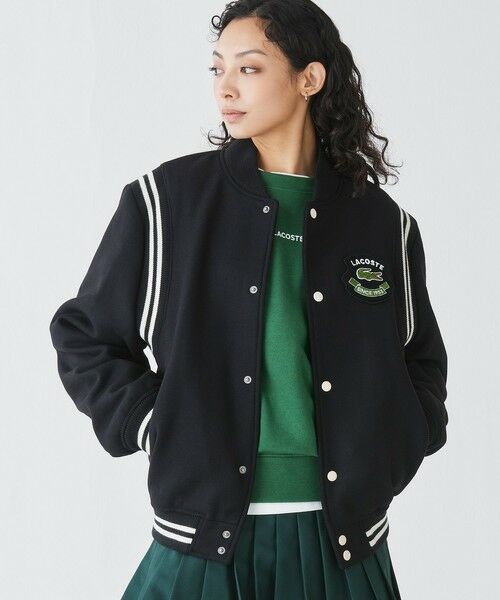 LACOSTE / ラコステ ブルゾン | ウールバーシティジャケット / ウールスタジャン 中綿ブルゾン | 詳細10