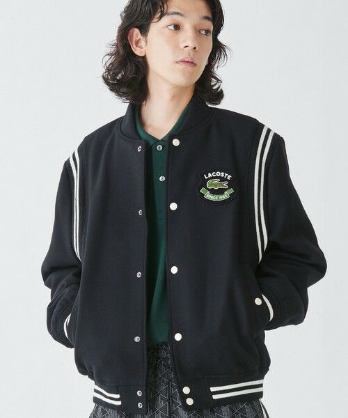 LACOSTE / ラコステ ブルゾン | ウールバーシティジャケット / ウールスタジャン 中綿ブルゾン | 詳細5