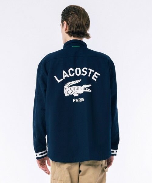 LACOSTE / ラコステ ナイロンジャケット | コーチジャケット×バーシティ リバーシブルジャケット | 詳細5