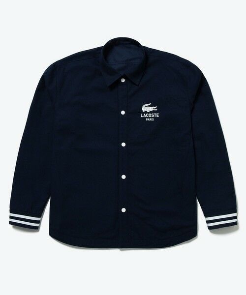 LACOSTE / ラコステ ナイロンジャケット | コーチジャケット×バーシティ リバーシブルジャケット | 詳細6