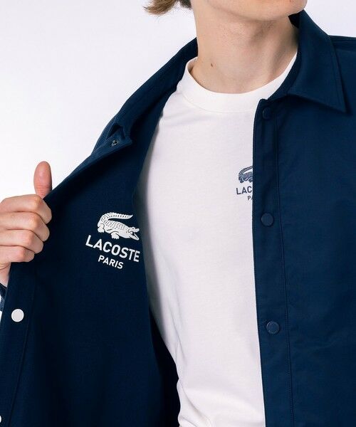 LACOSTE / ラコステ ナイロンジャケット | コーチジャケット×バーシティ リバーシブルジャケット | 詳細9