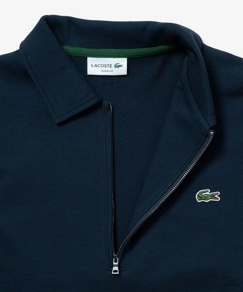 LACOSTE / ラコステ ポロシャツ | 裏パイルハーフジップ ポロシャツ | 詳細8