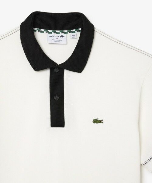 LACOSTE / ラコステ ポロシャツ | フランスメイドコントラストステッチポロシャツ | 詳細4