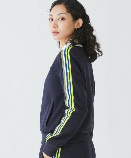 LACOSTE / ラコステ その他トップス | ショルダーニットテーピング ショートトラックジャケット | 詳細7