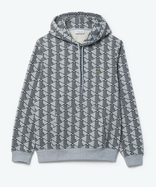 LACOSTE / ラコステ パーカー | モノグラムスウェットフーディー / 裏パイルスウェットパーカー | 詳細3