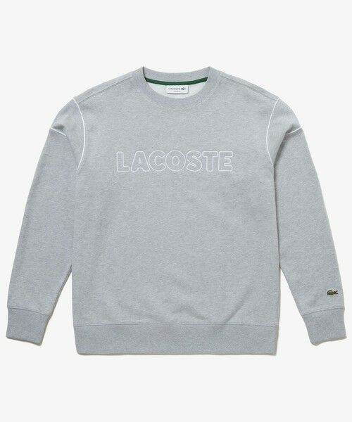 LACOSTE / ラコステ スウェット | アウトラインネームステッチクルーネックスウェット | 詳細12