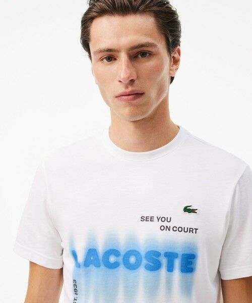 LACOSTE / ラコステ Tシャツ | 『ダニール・メドベージェフ』ネームグラフィックTシャツ | 詳細1