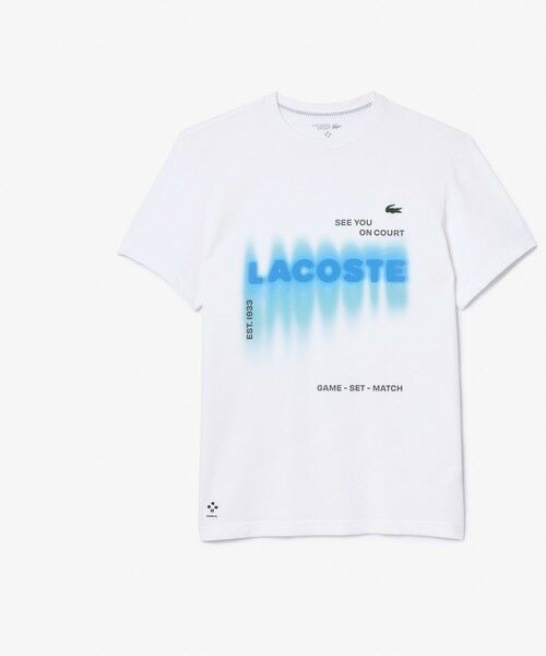 LACOSTE / ラコステ Tシャツ | 『ダニール・メドベージェフ』ネームグラフィックTシャツ | 詳細3