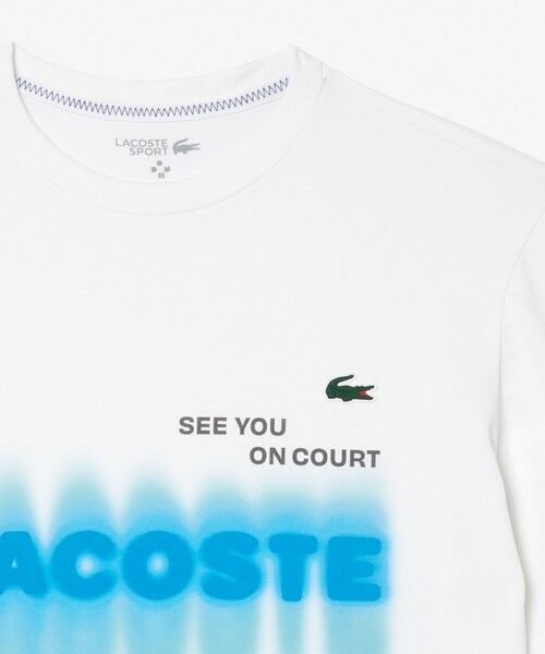 LACOSTE / ラコステ Tシャツ | 『ダニール・メドベージェフ』ネームグラフィックTシャツ | 詳細4